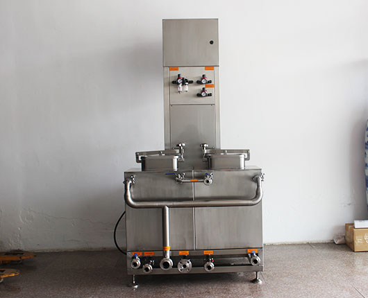 Single head beer keg washer-193